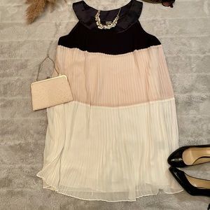 Vintage Style Pleated Dress